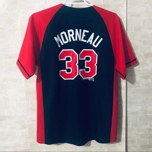 Twins baseball shirt Morneau Jersey Boy size 14/16